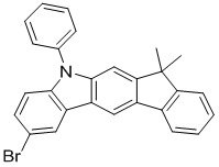 2-Bromo-5,7-dihidro-7,7-dimetil-5-fenil·ldeno[2,1-b]carbazol CAS: 1257220-44-2